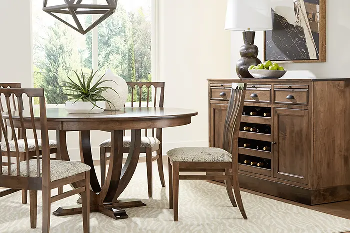 Dining Room — Canterbury Chairs with Lexington Buffet